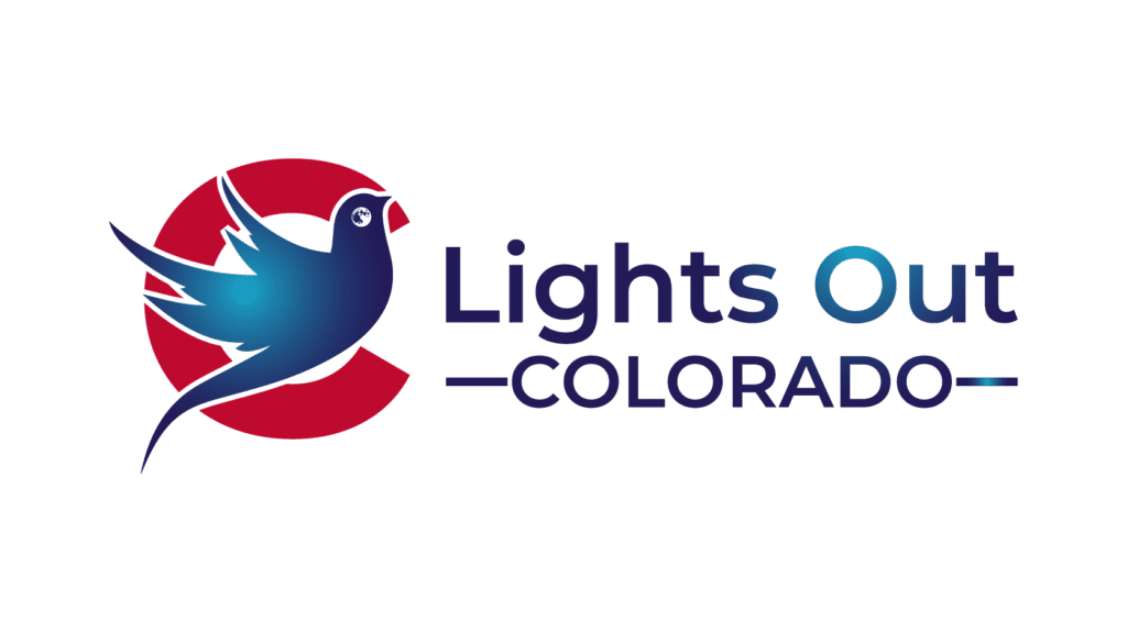 Lights Out Colorado logo